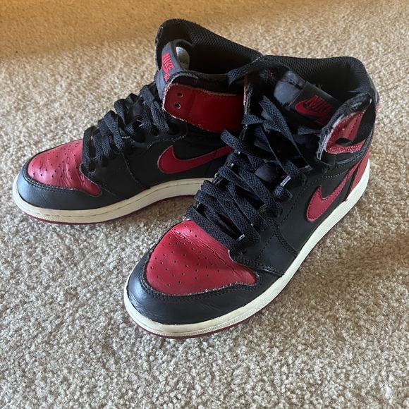 Nike air Jordan 1 bred - Picture 2 of 8